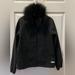 Converse Jackets & Coats | Never Worn. Converse Jacket With Faux-Fur Trim. Size Xs. | Color: Black | Size: Xs