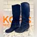 Michael Kors Shoes | Michael Kors Towsend Suede Knee High Boots | Color: Black | Size: 7