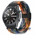 Bracelet de montre en nylon tressé Amazfit GTR bracelet de sport compatible avec Galaxy Watch 3
