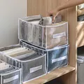 Boîte de rangement pour vêtements armoire armoire jean boîtes de compartiment tiroir pull