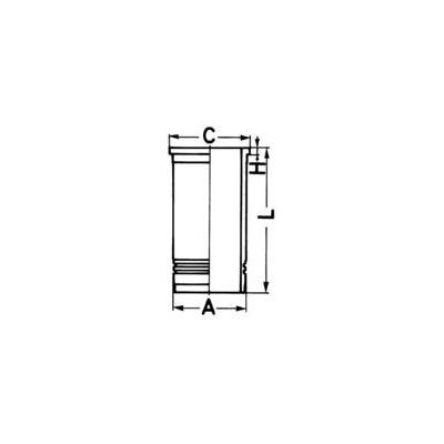 KOLBENSCHMIDT Zylinderlaufbuchse Universal 104mm für MWM 12158462 6.206.1.132.001.4 88318110 Image