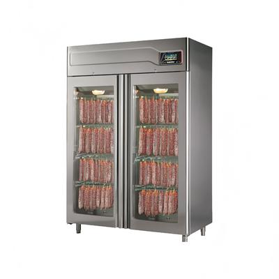 Omcan Stagionello Evo Meat Curing Cabinet - 440lb Capacity, Stainless Steel, 220v, 45232