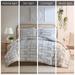 Intelligent Design Nova Clip Jacquard Duvet Cover Set (Insert Excluded)