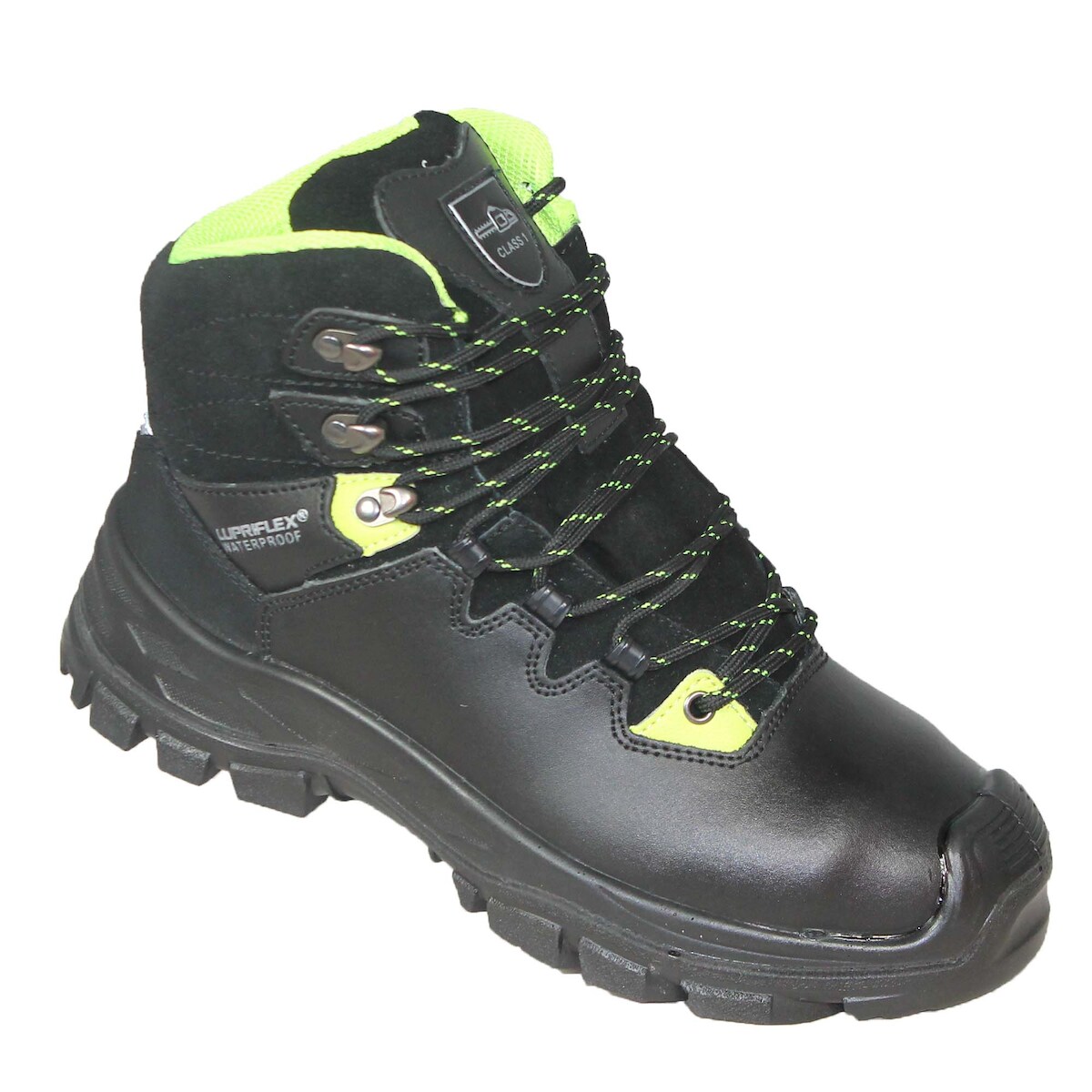 Lupriflex Hunter Low 3-216 UK Schnittschutzhalbstiefel Klasse 1 schwarz Schnittschutzstiefel-Größe-37 EU Image