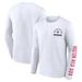 Men's Fanatics Branded White Boston Red Sox Pressbox Long Sleeve T-Shirt