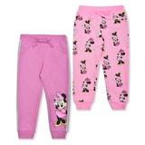 Minnie Mouse Toddler Girl 2PK Joggers Sizes 2T-4T