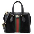 Gucci Bags | Gucci Gucci Ophidia Sherry Line Gg Double G 2way Bag Handbag Suede Black 5475... | Color: Black | Size: Os