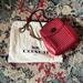 Coach Bags | Coach- Red Leather Mini Multi-Way Bag. | Color: Red | Size: Os