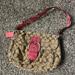 Coach Bags | Coach Brown And Pink C Handbag. Super Cute Small Over The Shoulder Bag. | Color: Pink/Tan | Size: Os