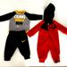 Nike Matching Sets | Baby Nike 3 Months Onesie And Track Suit Lot | Color: Black/Red | Size: 0-3mb