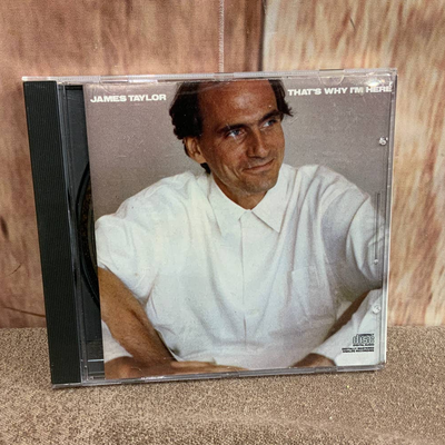 Columbia Media | 1987 James Taylor That's Why I'm Here Audio Music Cd | Color: White | Size: Os