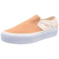 Vans Damen Asher Platform Sneaker, Color Block Peach, 42.5 EU