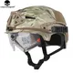 EMERSONGEAR EXF BUMP Casque avec Lunettes Lunettes De Protection Tactique Militaire Airsoft