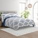 Becky Cameron All Season 3 Piece Distressed Diamond Reversible Quilt Set with Shams