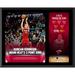 "Duncan Robinson Miami Heat 12"" x 15"" 2022 Franchise Three-Point King Sublimated Plaque"