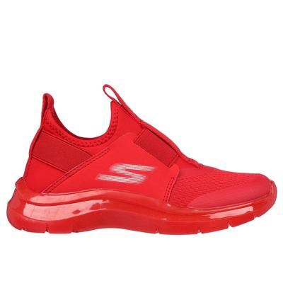 Skechers Boy's Skech Fast Ice Sneaker | Size 1.0 | Red | Textile/Synthetic