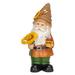 WQQZJJ Home Decor Beehive Garden Gnome Figurine Bright Yellow And Tan Polyresin Statue For Lawn O Gifts For Women On Clearance