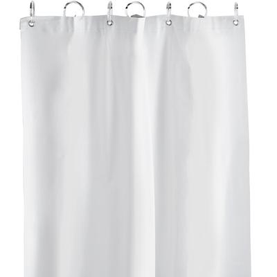 American Specialties, Inc. 72" x 72" White Vinyl Shower Curtain 10-1200-V72
