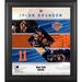 Jalen Brunson New York Knicks Framed 15" x 17" Stitched Stars Collage