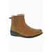 Extra Wide Width Women's Jayla Bootie by Drew in Tan Nubuck (Size 7 WW)