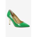 Wide Width Women's Kanan Pump by J. Renee in Green (Size 8 1/2 W)