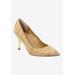 Women's Kanan Pump by J. Renee in Natural Gold (Size 8 1/2 M)