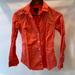 J. Crew Tops | J Crew Linen ‘Perfect Shirt’ | Color: Orange/Red | Size: 00