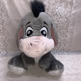 Disney Toys | 12" Disney Parks Big Feet Baby Eeyore Grey Donkey Plush Winnie The Pooh | Color: Gray | Size: 12"