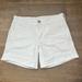 American Eagle Outfitters Shorts | American Eagle White Midi Denim Shorts | Color: White | Size: 2