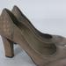 Gucci Shoes | Gucci Brown Gg Embossed Leather Heel Pumps | Color: Brown | Size: 40eu