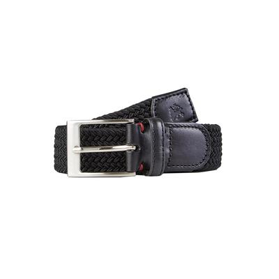 Ledergürtel LERROS "LERROS Gürtel *Harvey*", Damen, Gr. 100, schwarz, Materialmix, Gürtel Image