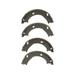 2002-2006 Chevrolet Avalanche 2500 Rear Brake Shoe Set - API