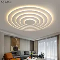 Plafonnier LED blanc multicouche minimaliste salon moderne salle à manger chambre à coucher