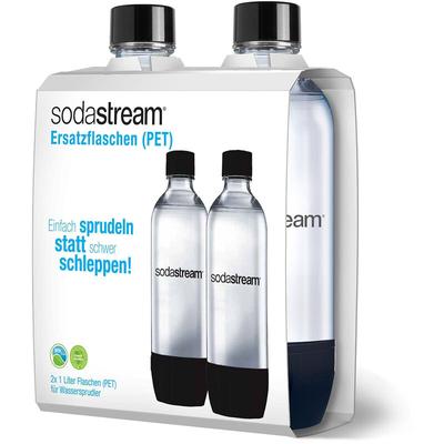 Sodastream - PET-Flasche schwarz 1 l Duopack