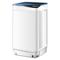 Costway Full-Automatic Washing Machine with Built-in Barrel Light-Blue