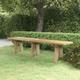 Banc de jardin Banc d'extérieur Banquette 160 cm Bois de pin massif imprégné 32327