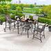 Patio Festival 6-Person Bar Height Dining Set