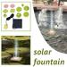 Big Holiday Savings! Upgraded Leaf Solar Fountains Smart Small Solar Powered Water Fountains Great Gifts for Less on Clearance