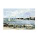 Ethan Harper Rocky Shore Coastline II Canvas Art