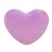 Samickarr Deals!Handmade Heart Shaped Throw Pillow With Insert - Pink Faux Fur Fleece Valentine S Romantic Super Soft Stuffed Light Blush Dusty Rose Cushion Plush Cute Pillow Toy