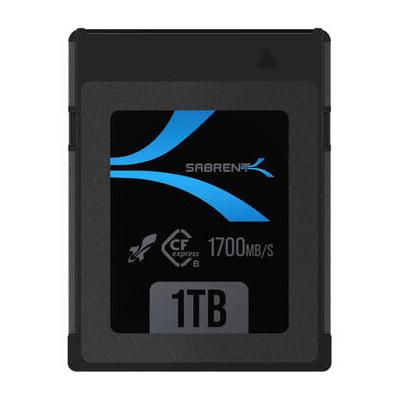 Sabrent 1TB Rocket CFX CFexpress Type B Memory Card CF-XTBT-1TB