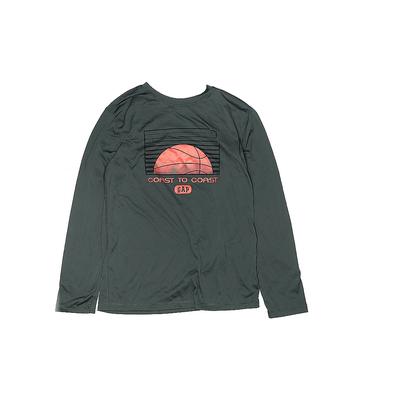 Harper Canyon Active T-Shirt: Green Solid Sporting & Activewear - Kids Boy's Size 14