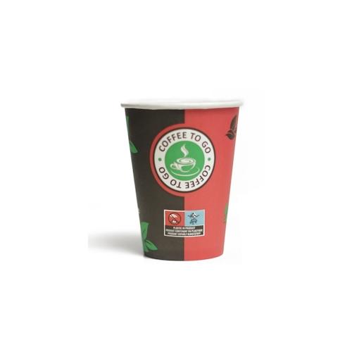 12oz 300ml 90mm Kaffeebecher to go Pappe Einweg | Pappbecher Cups Coffee to Go Becher | Kaffee to+go Papierbecher Hartpapier