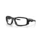 Oakley SI Ballistic Shocktube Sunglasses Matte Black Frame Clear/Black Iridium Lens OO9329-1061