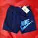 Nike Bottoms | Nike Boys’ Sportswear Woven Shorts | Color: Blue | Size: Sb