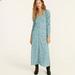 J. Crew Dresses | J.Crew Drapey Puff Sleeve Maxi Dress In Paisley Bunch | Color: Blue/Green | Size: Various