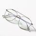 Anthropologie Accessories | Anthropologie Wire Aviator Blue Light Glasses New With Tag | Color: Gray/Silver | Size: Os