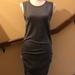 Lululemon Athletica Dresses | Like New! Lululemon In The Flow Seamless Stretch Ruched Tank Dress | Color: Gray | Size: 6