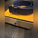 Louis Vuitton Accessories | Louis Vuitton 40mm Reversible Belt | Color: Blue | Size: 100/40