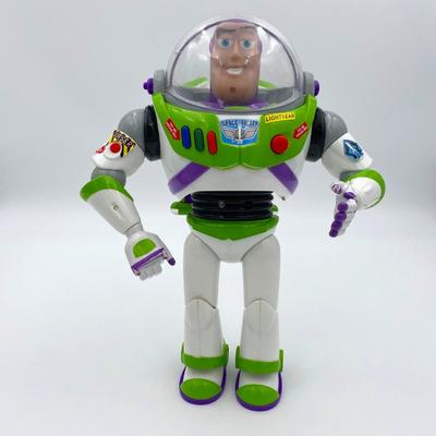 Disney Toys | Disney Story 4 Buzz Lightyear 12’’ Talking Action Laser Bonnie On Foot Tested | Color: Purple/White | Size: Osbb